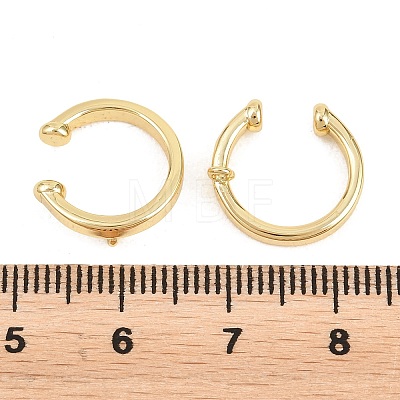 Brass Ear Cuff Findings KK-Z158-05G-1