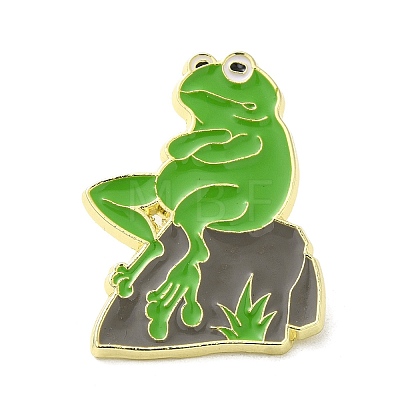 Frog Enamel Pins JEWB-D023-02C-G-1