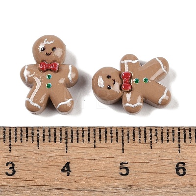 Christmas Opaque Resin Decoden Cabochons X-CRES-M036-03R-1