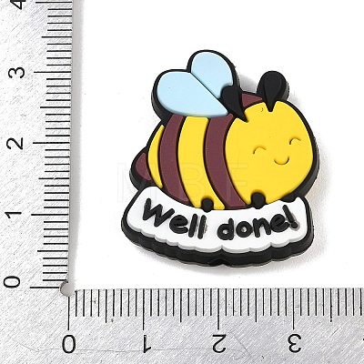 Funny Silicone Beads PL-T045-01H-1
