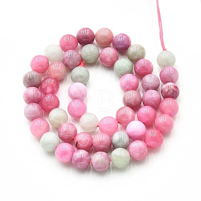Natural Quartz Beads Strands G-N355-8mm-73-1