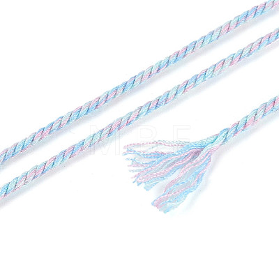 22M Two Tone Macrame Cotton Cord OCOR-T017-07F-1
