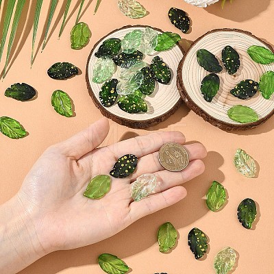 60Pcs 3 Styles Transparent Glass Pendants GLAA-YW0002-62-1