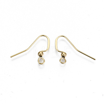 304 Stainless Steel Earring Hooks STAS-N092-104G-NR-1