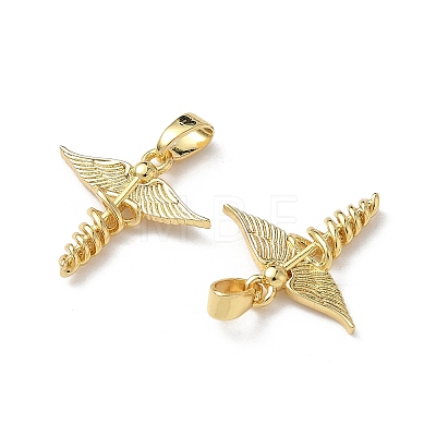 Brass Pendants KK-I371-18G-1
