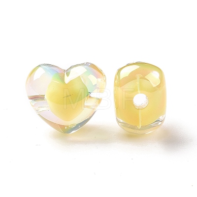 Transparent Acrylic Beads TACR-G044-01G-1