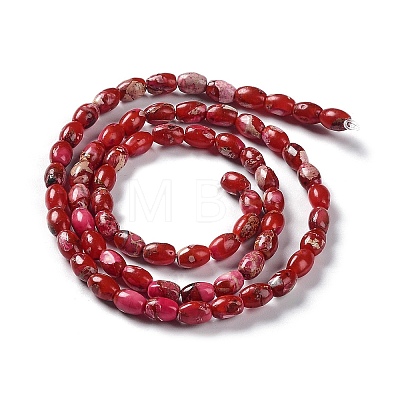 Natural Imperial Jasper Beads Strands G-C034-05A-1