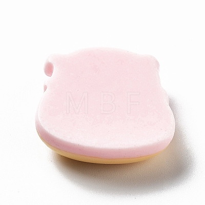Pig Theme Opaque Resin Decoden Cabochons RESI-I057-A08-1