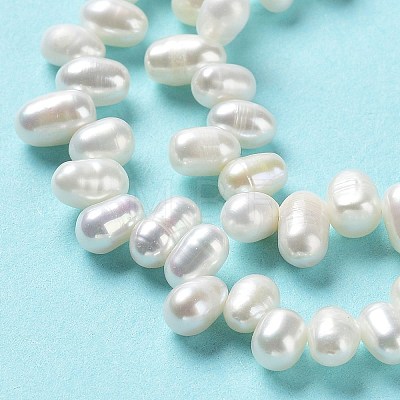 Natural Cultured Freshwater Pearl Beads Strands PEAR-E019-11-1