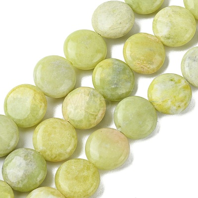 Natural Lemon Jade Beads Strands G-K365-A03-01-1