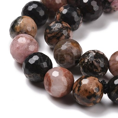 Natural Rhodonite Beads Strands G-E571-19C-1