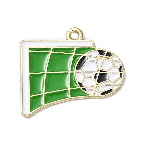 Alloy Enamel Pendants ENAM-I075-01G-12-1