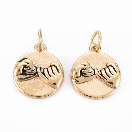 Brass Pendants X-KK-S356-522-NF-1