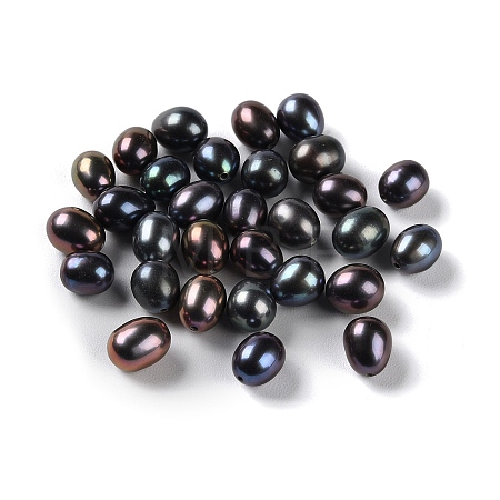 Dyed Natural Cultured Freshwater Pearl Beads PEAR-E020-14-1