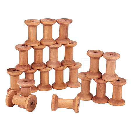Wooden Empty Spools for Wire TOOL-WH0125-86-1