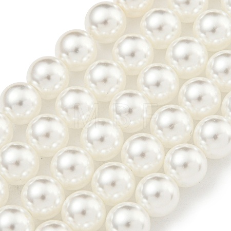 Glass Pearl Beads Strands HY-G002-01D-01-1