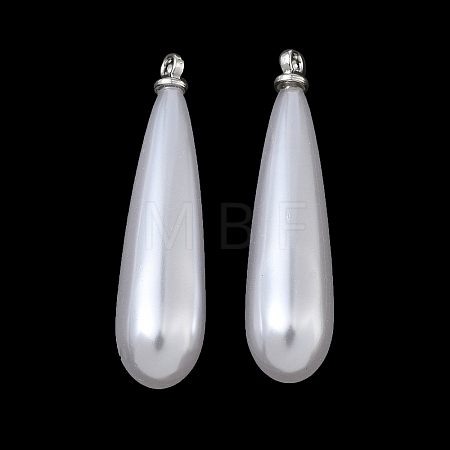 ABS Plastic Pearl Pendants FIND-Z105-03G-01P-1
