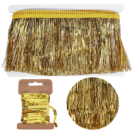 1Bag Sparkle PET Paillette Beads OCOR-PH0036-48-1