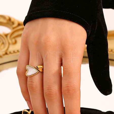 304 Stainless Steel Cuff Open Rings RJEW-D353-02G-02-1