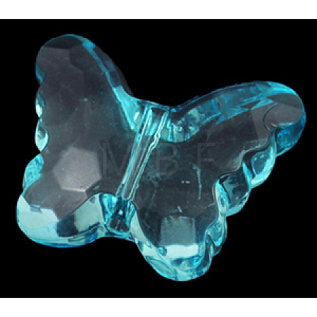 Transparent Acrylic Beads LS-PL405Y-14-1