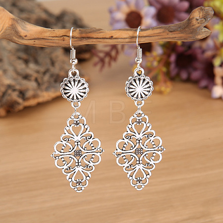 Alloy Dangle Earrings FS-WG509AA-01-1