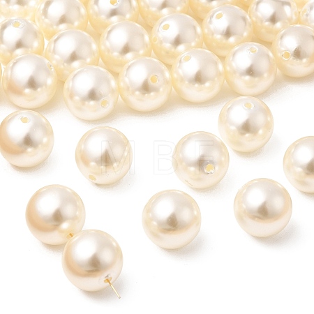 ABS Plastic Imitation Pearl Round Beads X-SACR-S074-20mm-A41-1