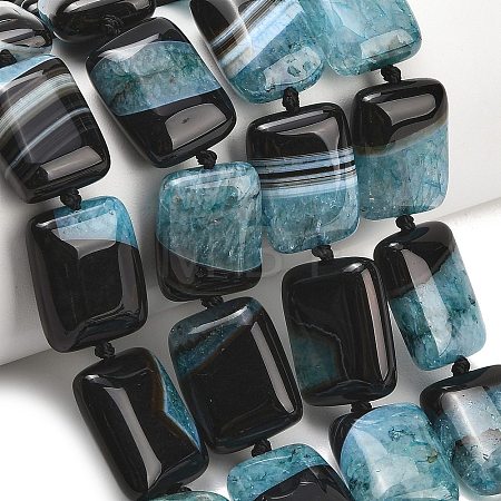 Natural Agate Beads Strands GG-L001-M01-01C-1
