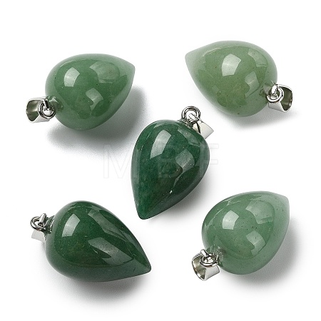 Natural Green Aventurine Pendants GG-K002-13Q-1