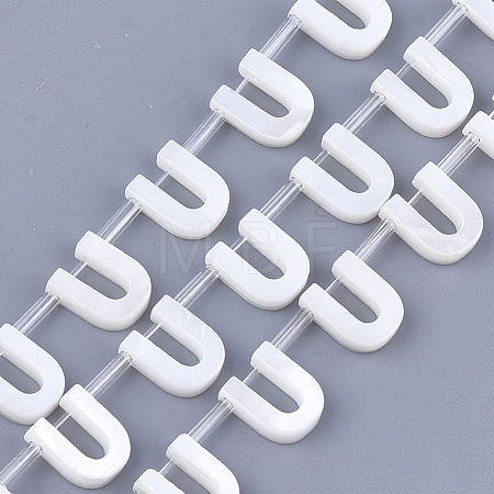 Natural Freshwater Shell Beads SHEL-T012-59U-1