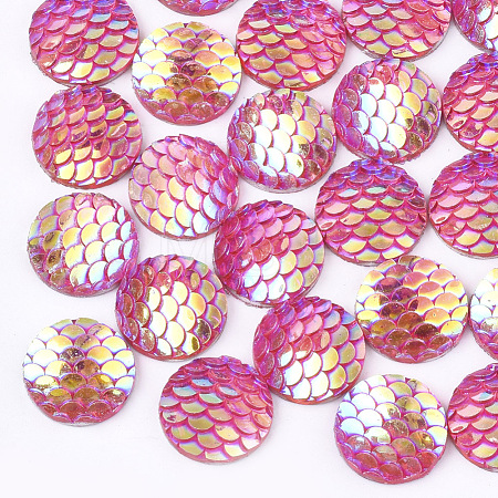Resin Cabochons CRES-Q207-12mm-03-1