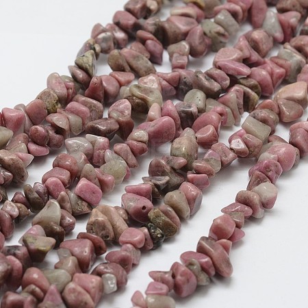 Natural Rhodonite Beads Strands X-G-F328-23-1