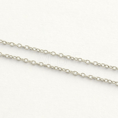 Tarnish Resistant Stainless Steel Cable Chains CHS-Q001-13-1
