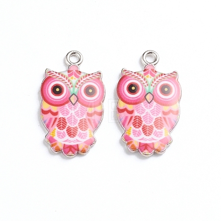 Alloy Enamel Pendants ENAM-TAC0001-29E-1