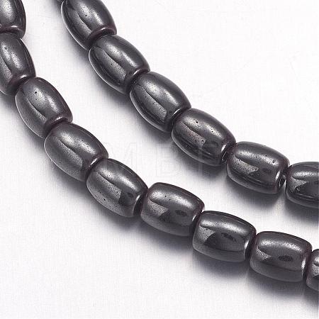 Non-Magnetic Synthetic Hematite Beads G-H1081-1-1