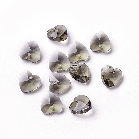 Romantic Valentines Ideas Glass Charms X-G030V10mm-25-1