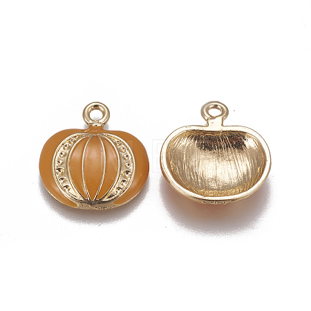 Alloy Enamel Pendants ENAM-WH0047-10G-1