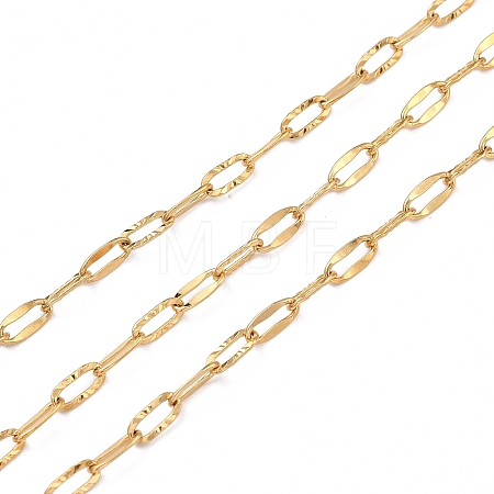 3.28 Feet PVD Vacuum Plating 304 Stainless Steel Cable Chains X-CHS-D033-05G-01-1