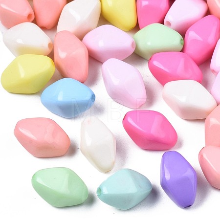 Opaque Acrylic Beads MACR-S272-73-1