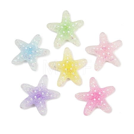 Transparent Resin Cabochons RE-CBAF00C-09-1