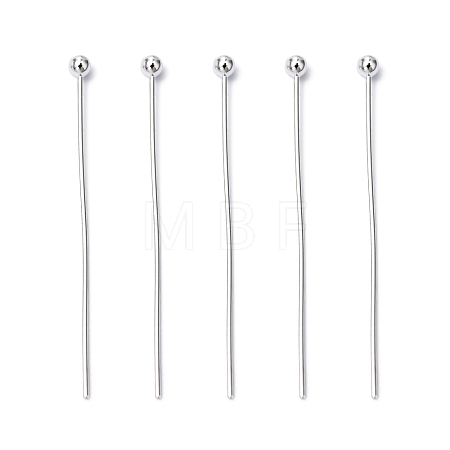 Brass Ball Head Pins X-KK-R020-07S-1