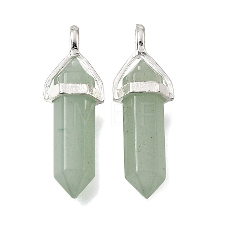 Natural Green Aventurine Pendants G-H360-01S-10-1