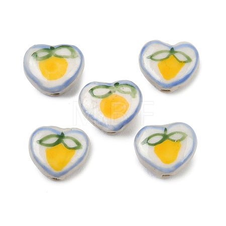 Handmade Porcelain Beads PORC-B009-02E-1