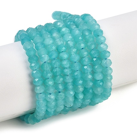 Natural Amazonite Beads Strands G-F778-A03-02-1