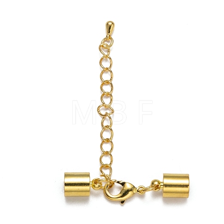 Brass Chain Extender KK-L089-03G-NF-1
