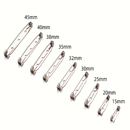 Iron Pin Backs DIY-WH0888-843G-P-1