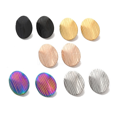 304 Stainless Steel Stud Earrings Findings STAS-B041-07-1