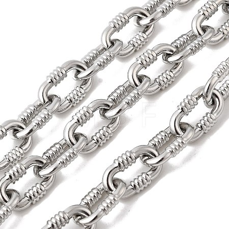 304 Stainless Steel Cable Chains CHS-K024-05P-1