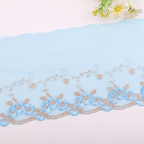 Polyester Lace Trim Ribbons PW-WG82544-02-1-1