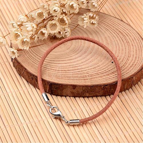 Leather Beading Cord Bracelet Making BJEW-JB02264-1