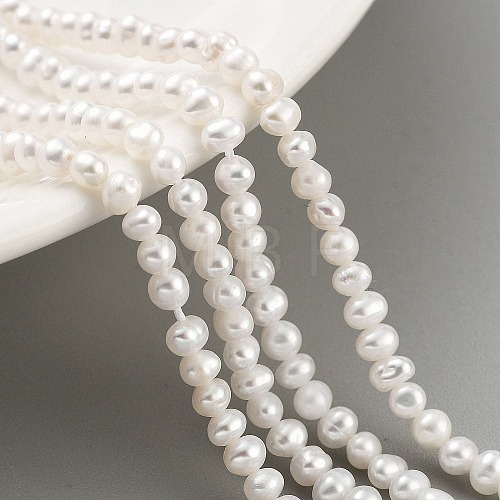 Natural Cultured Freshwater Pearl Beads Strands PEAR-C003-06G-1